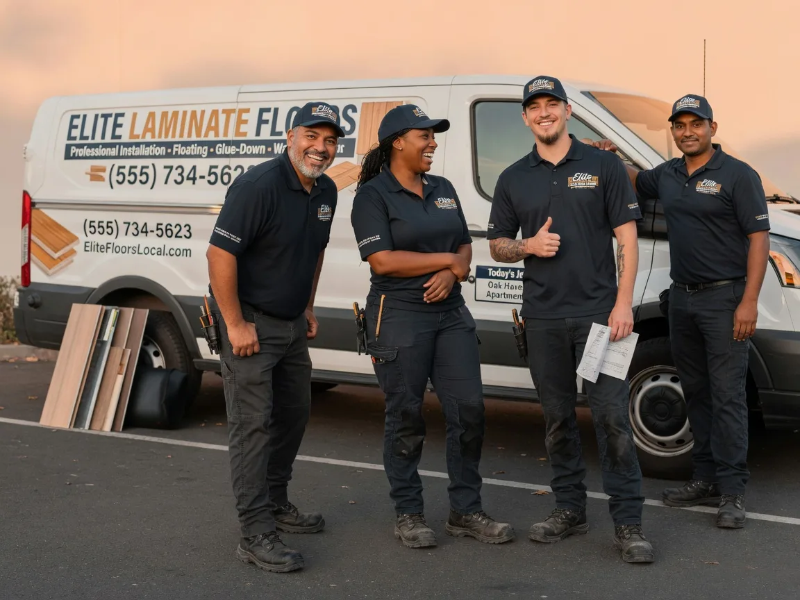 Laminate flooring installation company in Surrey, ND